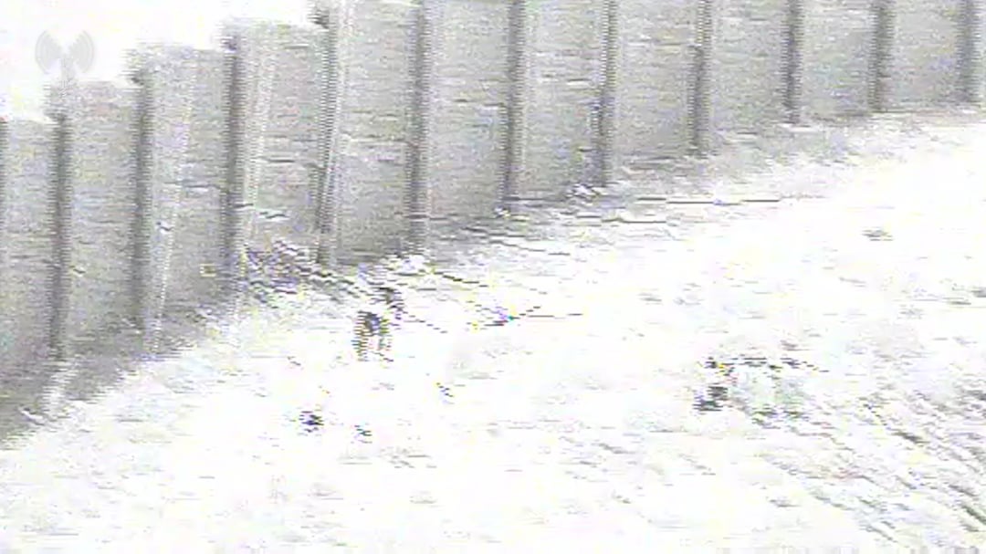 IDF close range ambush on a pair of Palestinians armed with molotov bottles