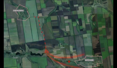 Russian assault with Ladas and buggies is destroyed by Ukrainian artillery, drones and mines. South of Velykomykhailivka, Dnipropetrovsk Oblast. November 2025