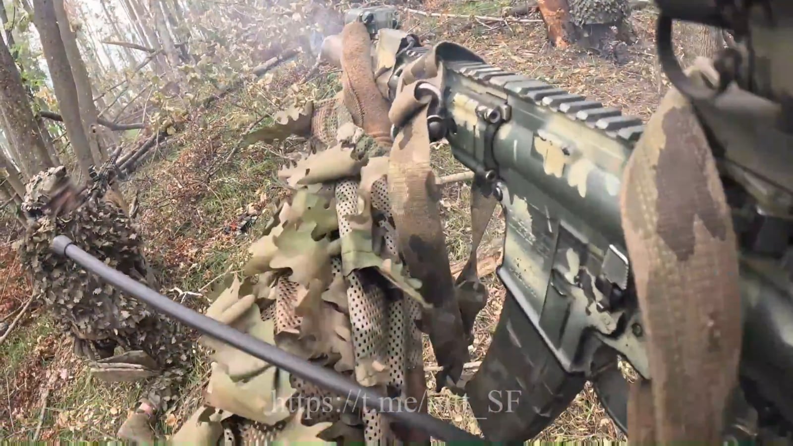 Ukrainian Special Forces clearing Russian positions, visually taking out enemy soldiers. Date and location not disclosed. Published 13.11.2025