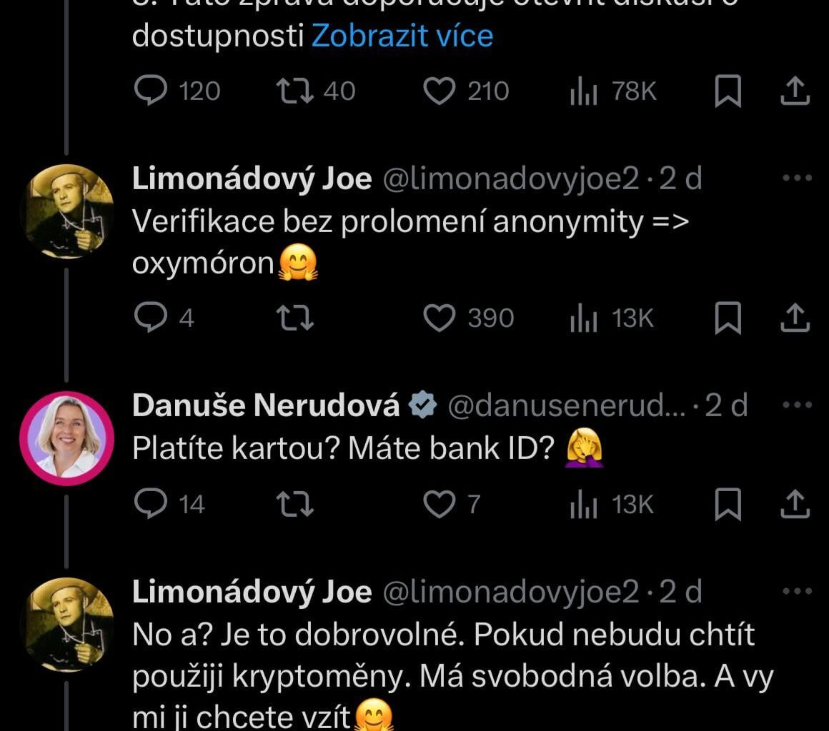 Chat control a Danuše