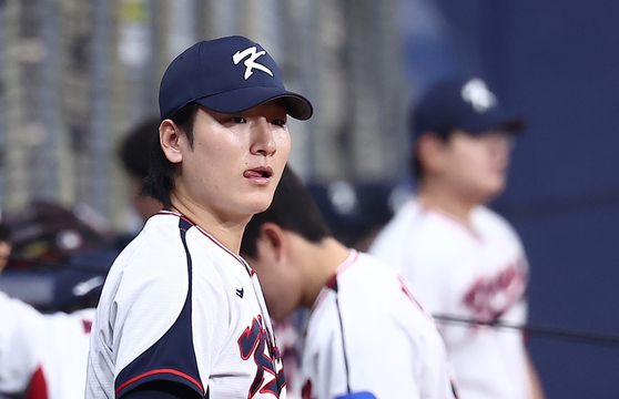Gwak Been trains at Gocheok Sky Dome in western Seoul on Nov. 7. [NEWS1]