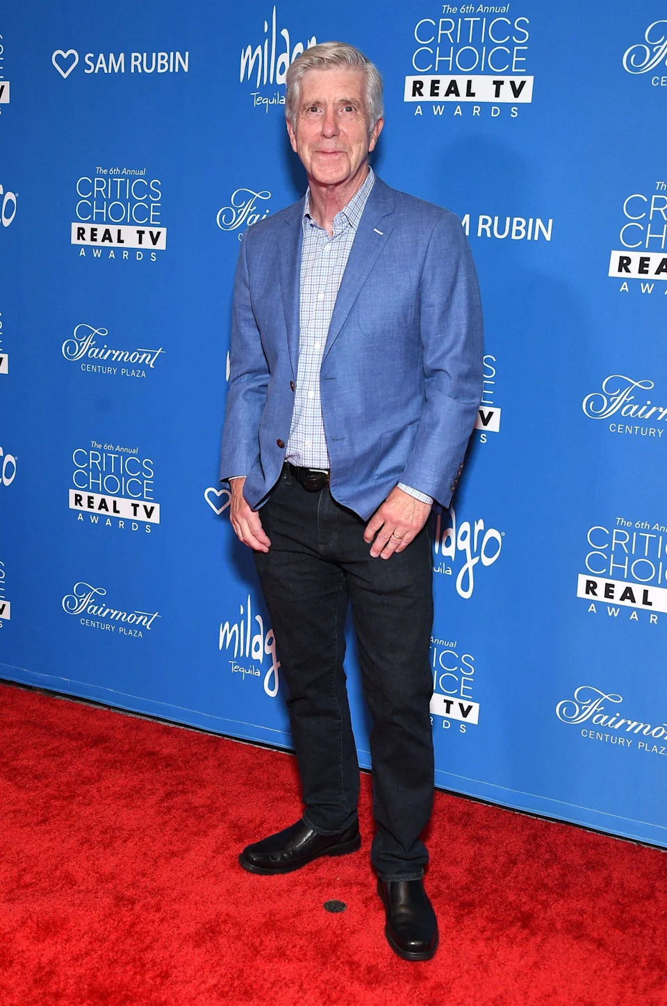 Tom Bergeron at Critics Choice Real TV Awards 2024
