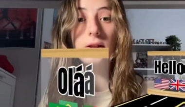 Pierrette can't even speak properly her own language.