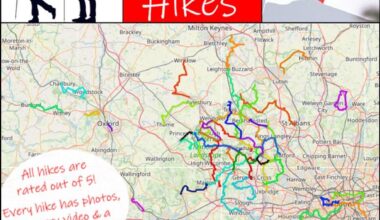 I've been working on a hiking website called EnglandHikes the past few years. I currently have 50 rated hikes around the South East of England. Many are linear and you can do most of these hikes via public transport. I feel perfect for any hiking enthusiast in the South East! Cheers :)