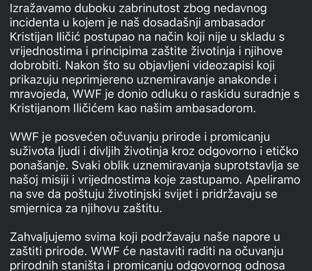 Jos jedan minus za Kristijana Ilicica