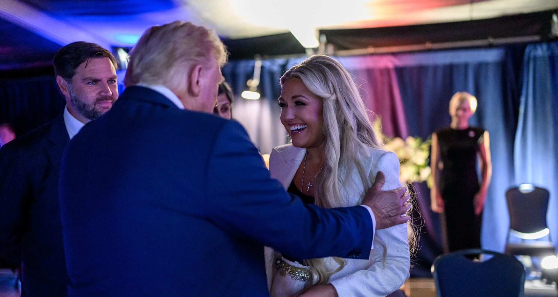 Erika Kirk and JD Vance