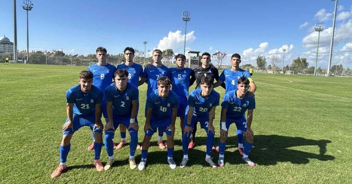 Ελλάδα Κ19 - Λιχτενστάιν Κ19 8-0: Επιβλητική «οκτάρα» με χατ-τρικ Μύθου