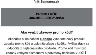 Nazdar, ak by niekto niečo plánoval kupovať ma Samsung.sk tu máte 15% zľavu.