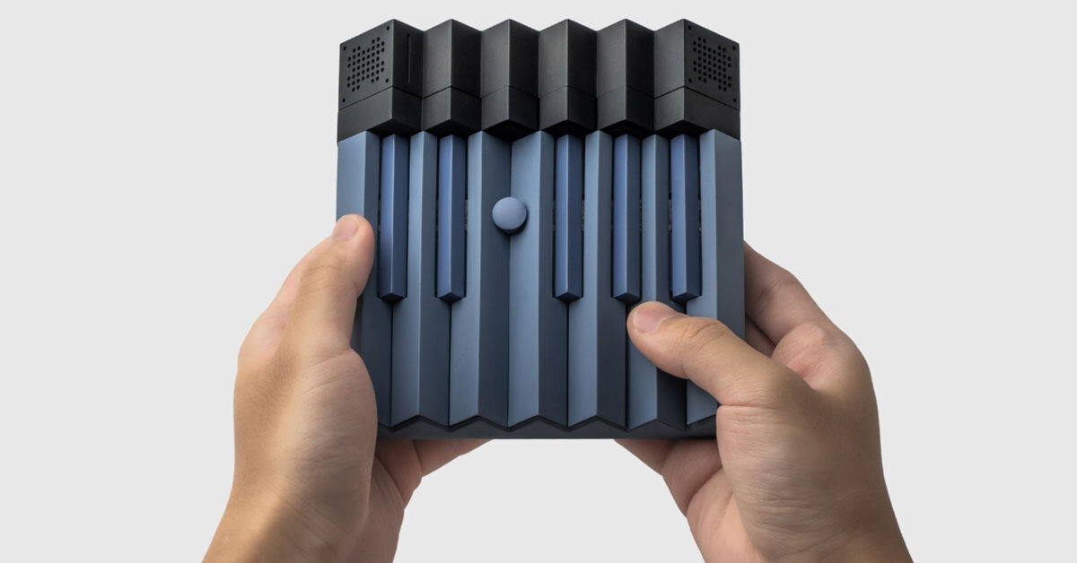 everglow compact music sketchbook uses AI for sound creation