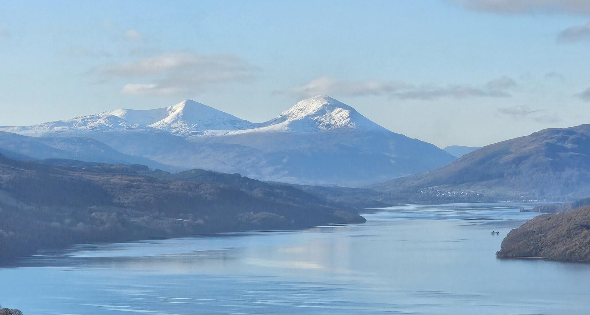 Ben More & Stob Binnein from Loch Tay