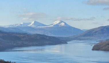 Ben More & Stob Binnein from Loch Tay
