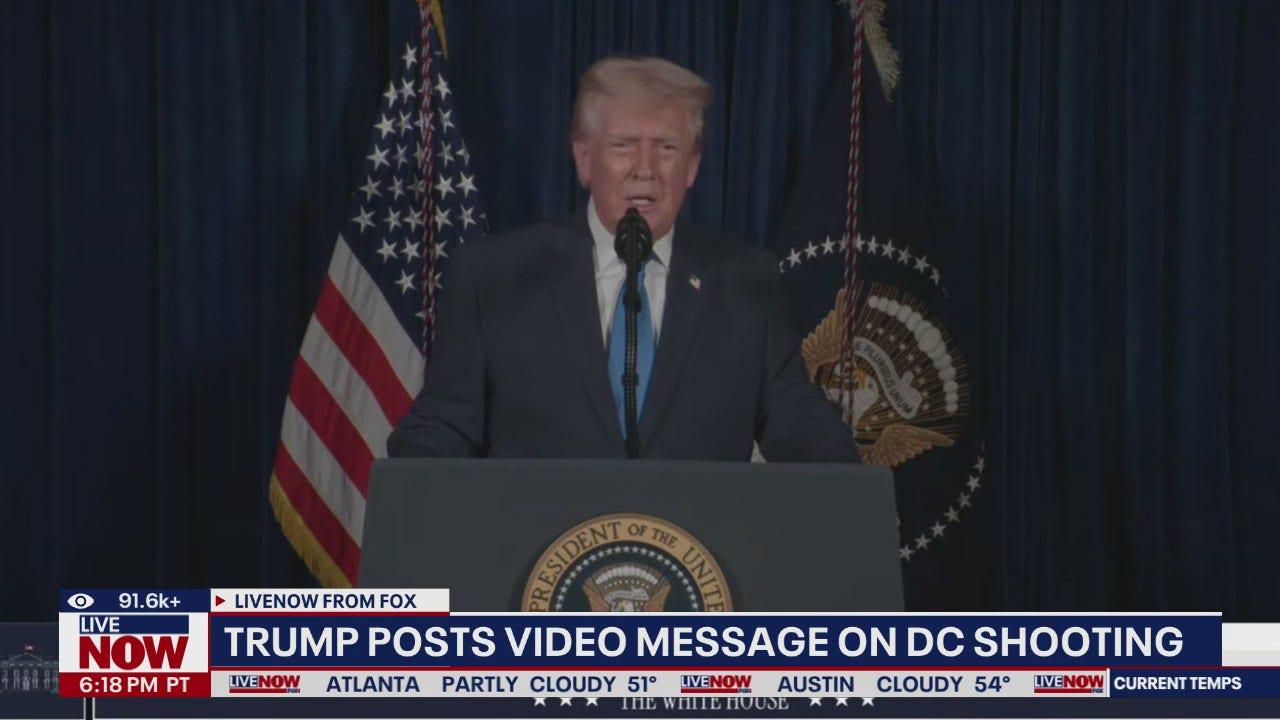 The white house posts ANOTHER AI video of Trump addressing the shooting in DC today..  When the day comes, we won’t know for months because they will just use AI videos of him..
