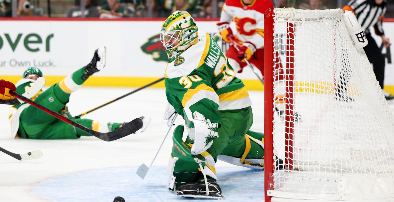 Första nollan för Wallstedt – Nylander fortsätter måla