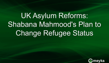 UK Asylum Reforms: Shabana Mahmood's Plan to Change Refugee Status