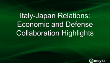 Italy-Japan Relations: Economic and Defense Collaboration Highlights