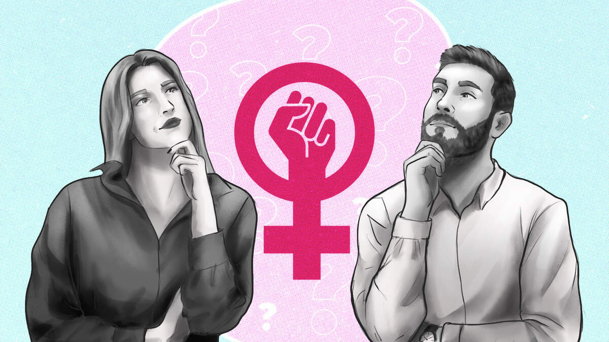 The Grand Duchy still has several major construction sites in terms of women's rights. Illustration: Mara Mohnen.