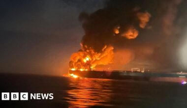 Ukraine hits tankers in Black Sea in escalation against Russia