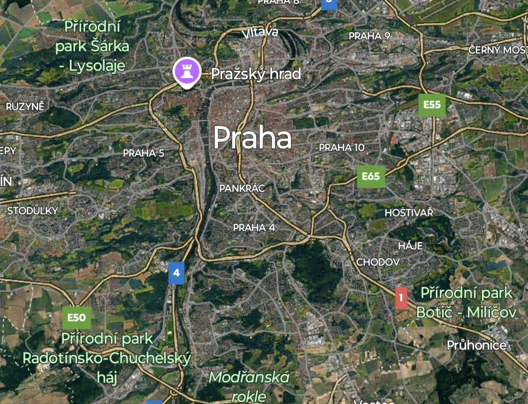 Prečo sa Praha rozrastala hlavne na juh a východ?