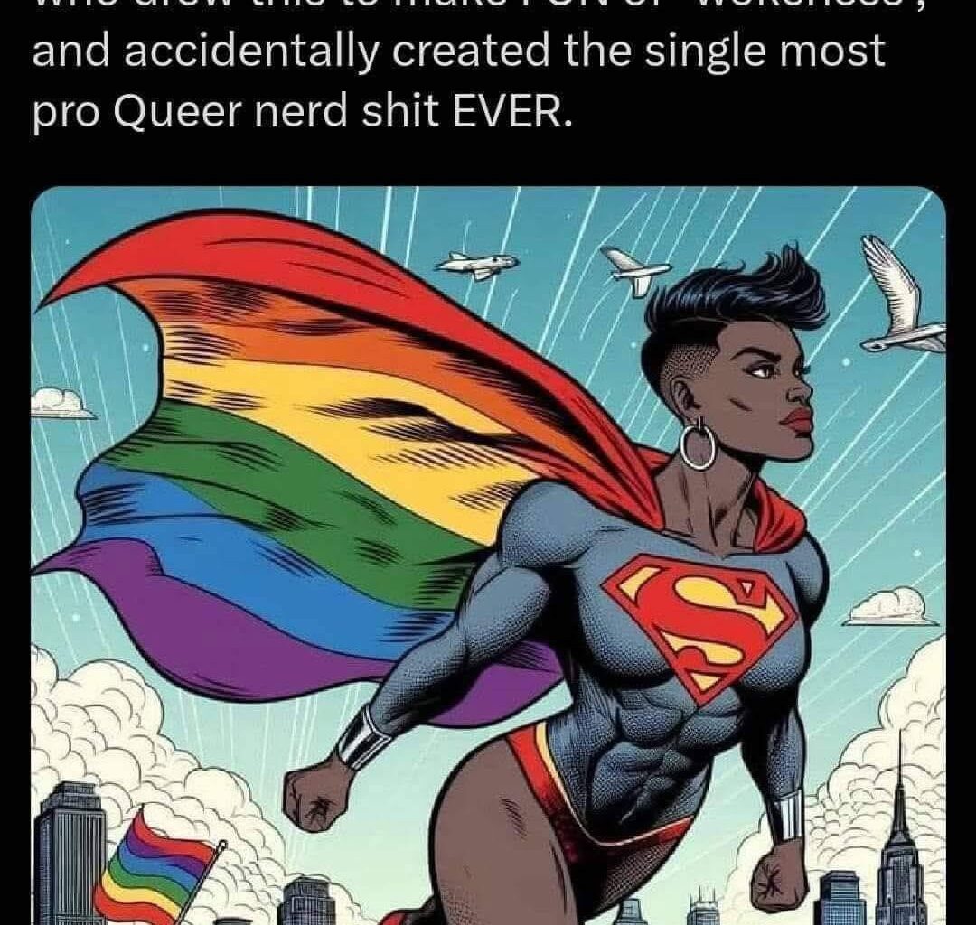 If this is Superman being woke, I'm in