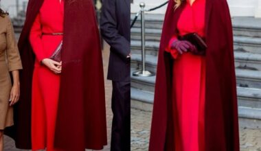 Princess Amalia wears one of mom Queen Maxima’s to a special session of the Dutch legislature