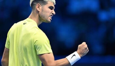 Carlos Alcaraz a fait un premier pas vers les demi-finales. L'Espagnol s'est imposé 6-7 7-5 6-3 face à l'Américain Taylor Fritz