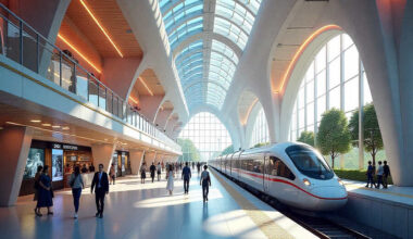 France, Belgium, Australia, China, and Saudi Arabia Unveil Monumental Architectural Masterpieces in Train Station Design, Transforming Travel Hubs into Iconic Landmarks