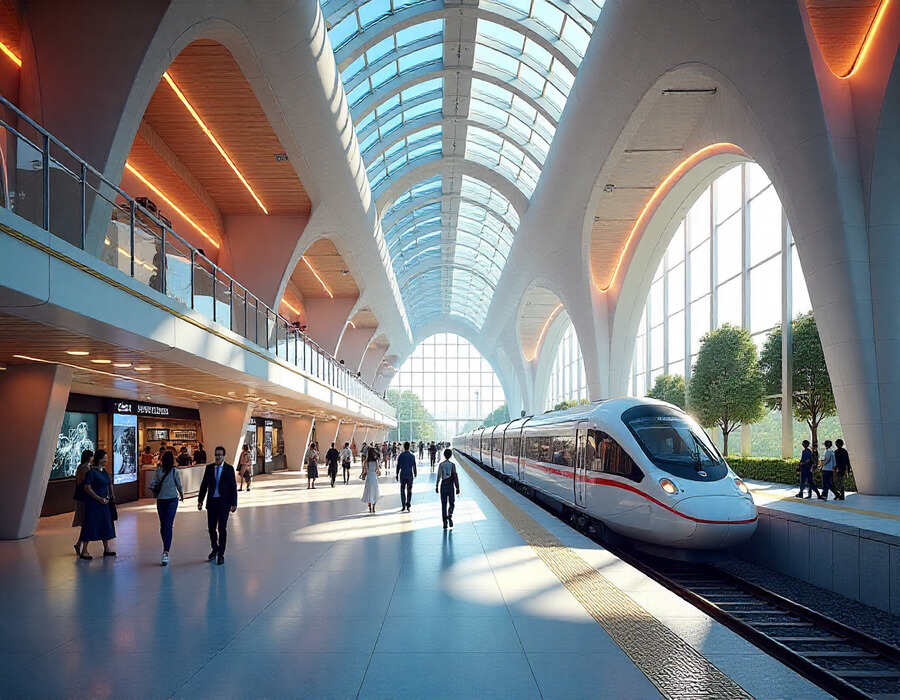 France, Belgium, Australia, China, and Saudi Arabia Unveil Monumental Architectural Masterpieces in Train Station Design, Transforming Travel Hubs into Iconic Landmarks