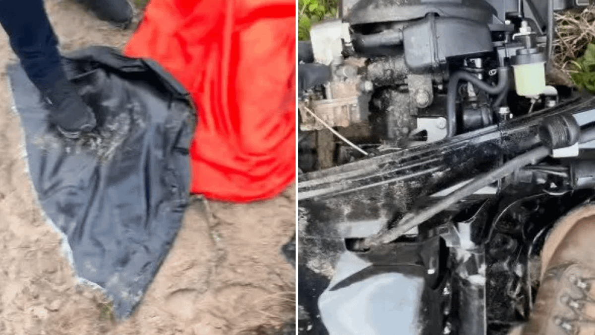 British vigilantes slash small migrant boats on French coastline