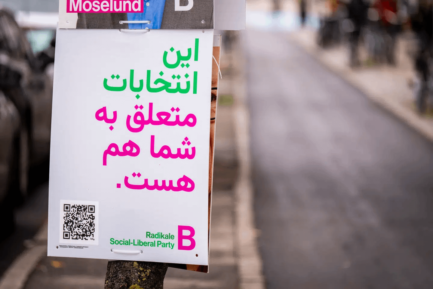 Hvad mener i om valgplakater på fremmedssprog? Jeg bryder mig personligt ikke om dem