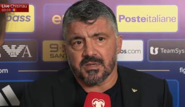 Moldavia-Italia, Gattuso: 'Contestazione dei tifosi? Ci sono rimasto male'