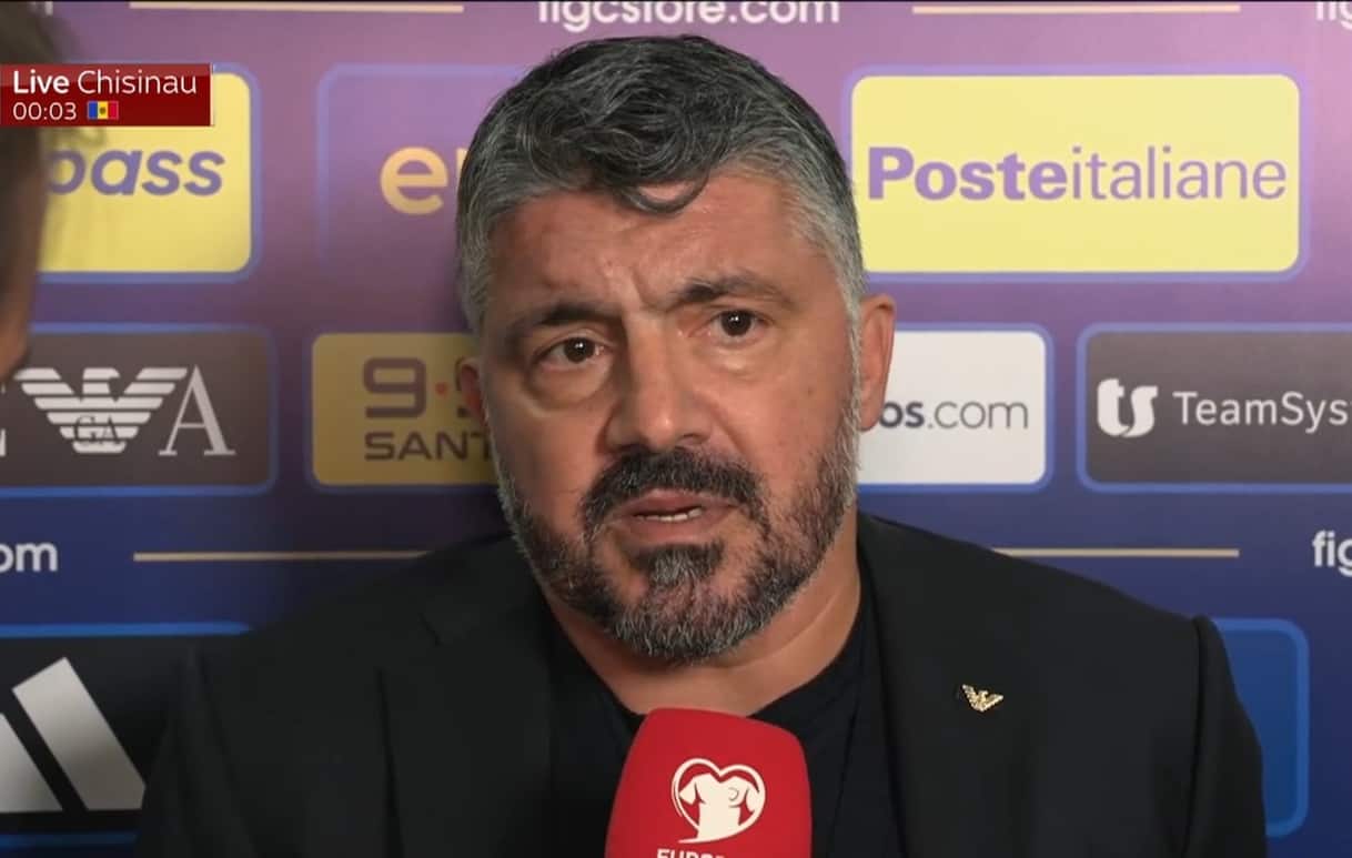 Moldavia-Italia, Gattuso: 'Contestazione dei tifosi? Ci sono rimasto male'