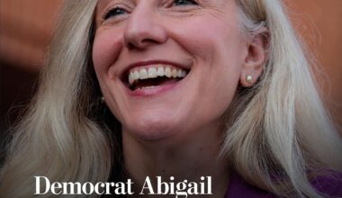 Democrat Abigail Spanberger becomes first female governor of Virginia
