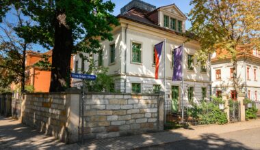 Kritická situace nastane na konci roku. Na snímku je Generální konzulát ČR v Drážďanech. Foto. Ministerstvo zahraničí