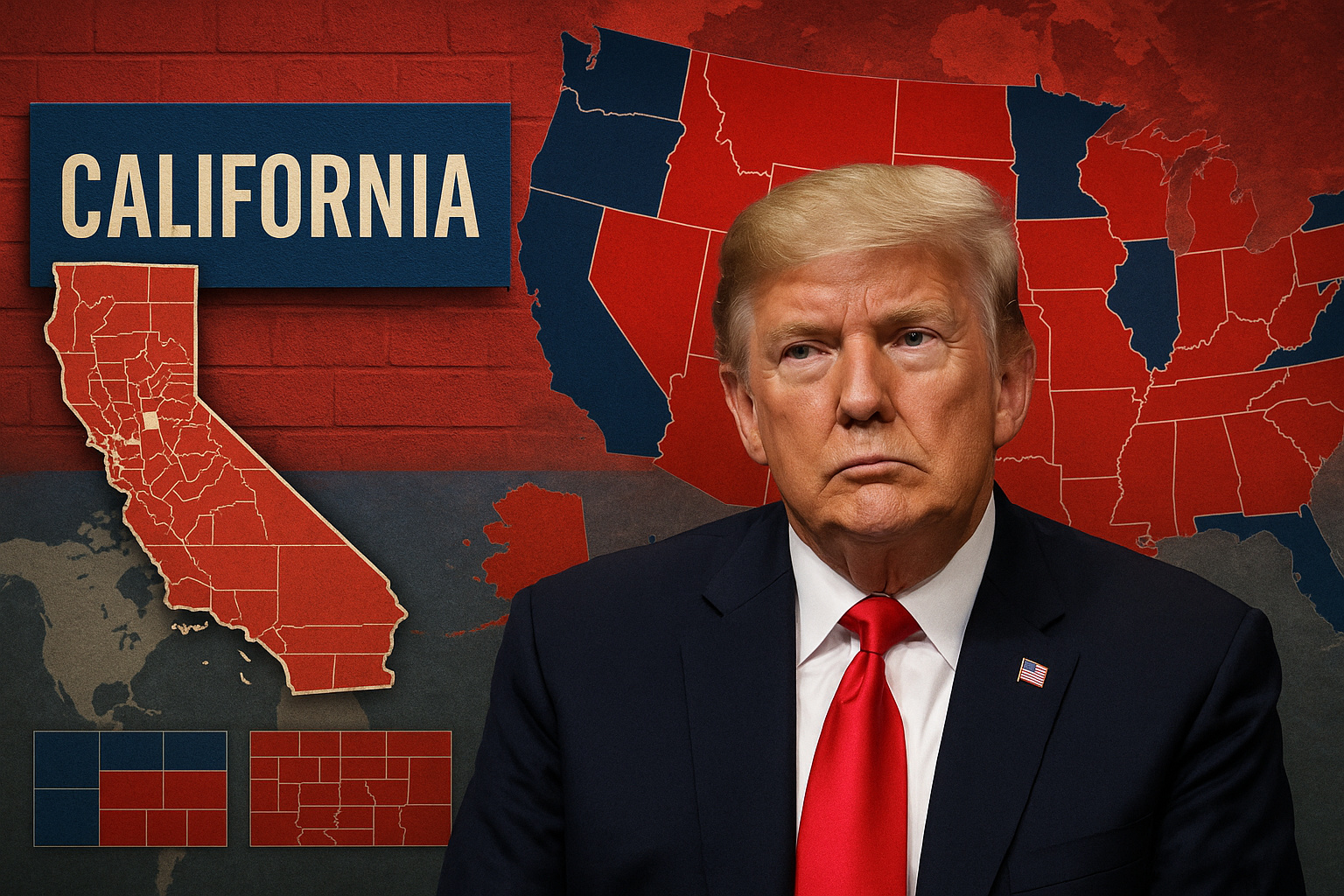 Geopolitics in flames: US government wages war over California