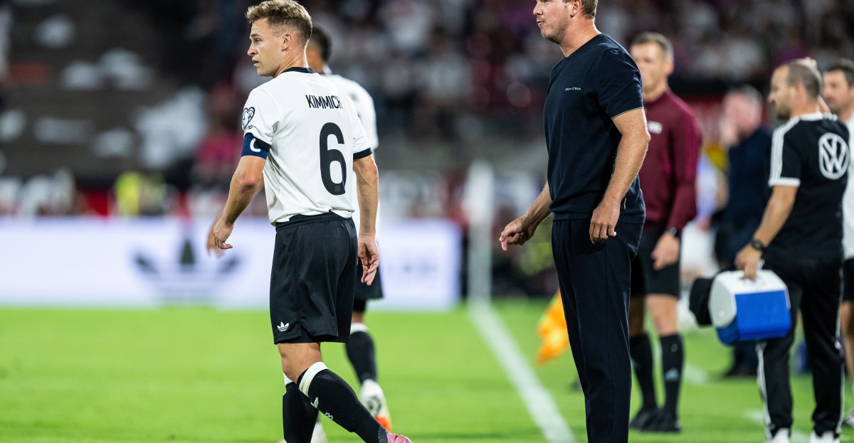 German NT boss Julian Nagelsmann monitoring Joshua Kimmich’s injury