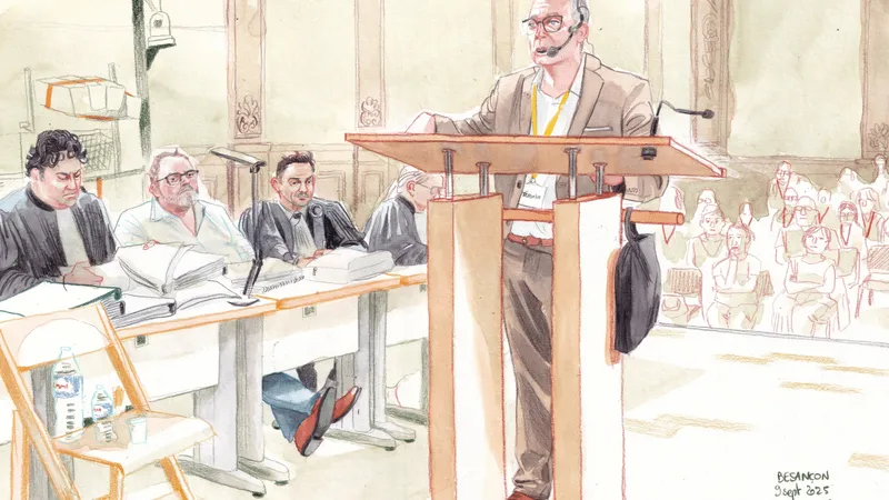 Olivier Verguet, directeur de l'instruction ayant mené à ce procès d'assises.