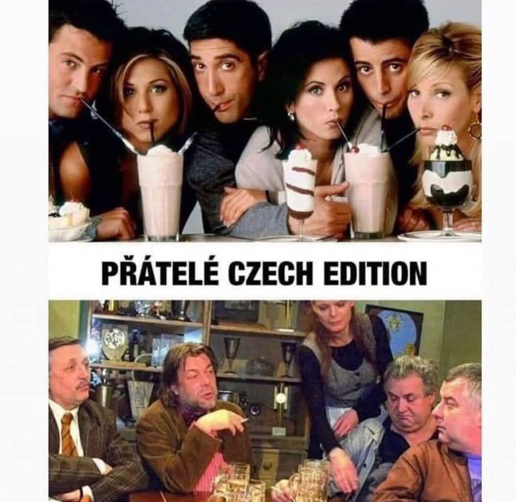 Přátelé v ČR