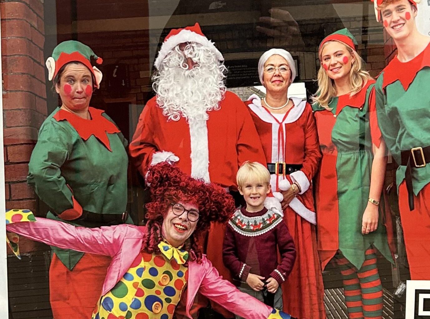 Holy shit Newcastle Metro - you dug Santa out of his Santa hole too early