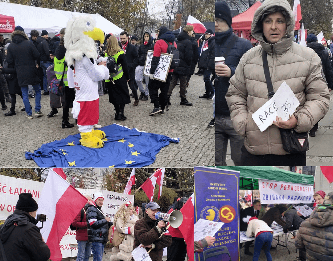 Marsz Niepodległości jest zwyczajnie mówiąc depresyjny