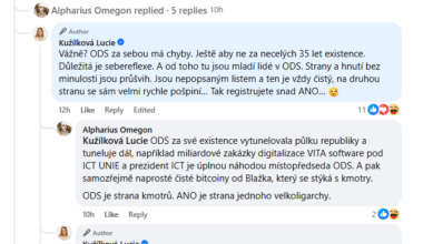 Nejméně arogantní politik ODS, když je konfrontován fakty: