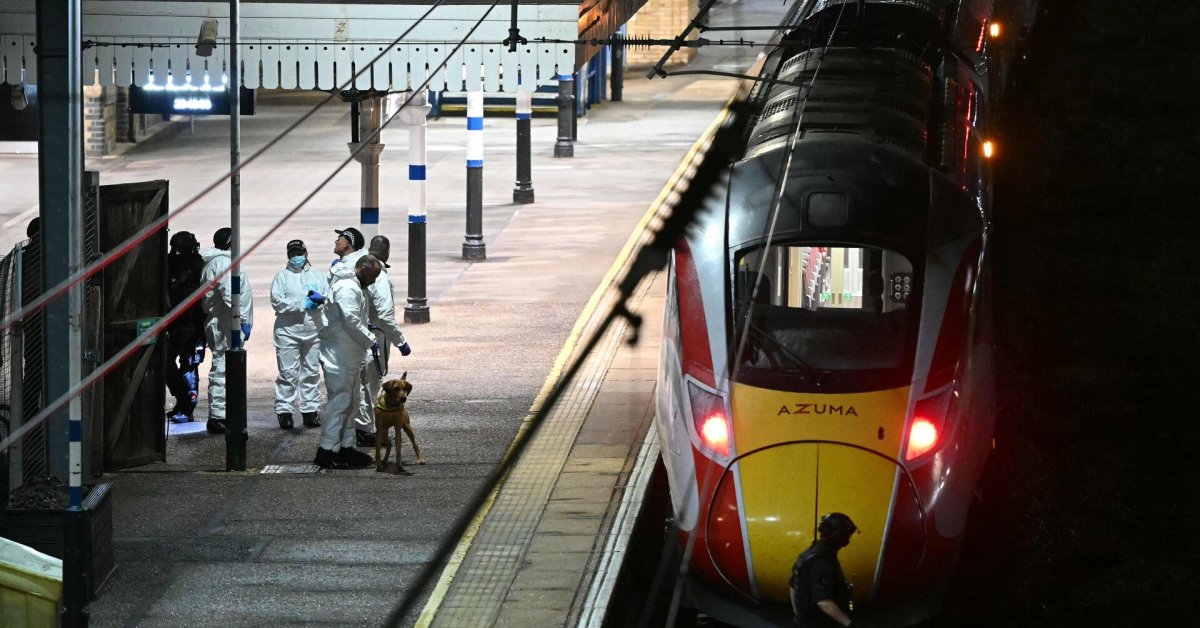 „Ten vyras visus bado peiliu“: į Londoną vykusiame traukinyje sužeista 10 žmonių