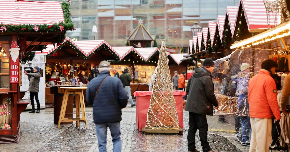 Christmas market in Germany opens after last year's deadly attack in Magdeburg