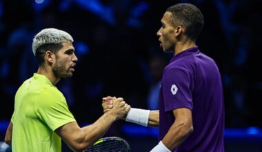 Canada's Auger-Aliassime falls to top-ranked Alcaraz in ATP Finals semis – TSN