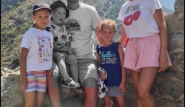 In Ternopil - the Russian X-101 cruise missile at dawn killed Vitaliy Dolyniak and his young son, David. His wife is in the ICU, and both daughters are hospitalized. Vitaliy and David were among 26 civilians who were killed by the missile which struck their apartment bloc.