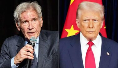 “Trump’s not a leader — he’s a criminal,” says Harrison Ford, calling him the most corrupt figure in U.S. history