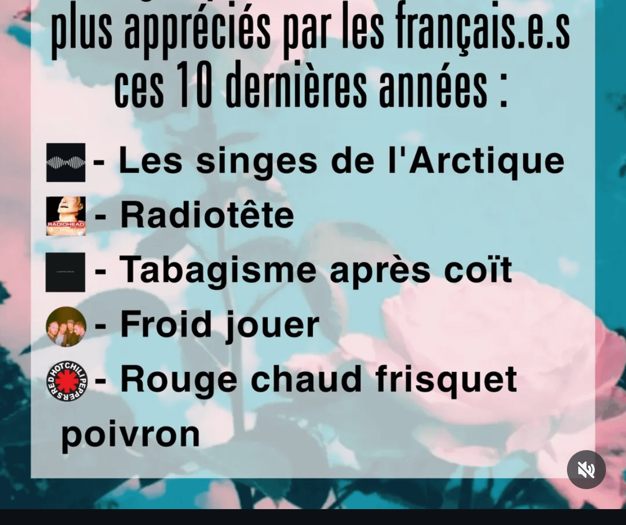 J'adore les singes de l'Arctique, et vous ?