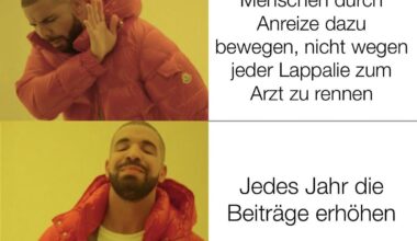 Du bekommst eine Erhöhung. Und du bekommst eine. Und du. Und du auch…