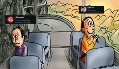 Starpība starp latviešu un lietuviešu sub-redditu