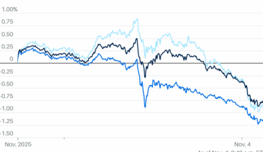 Markets Drop as Wall Street Questions AI Valuations. Stock Futures Dive.