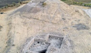 Archaeological excavations at the Kani Shaie site in northern Iraq have revealed traces of a “monumental” structure believed to be at least 5,000 years old. (Photo via Kani Shaie Archaeological Project)